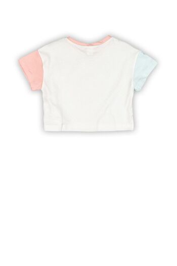 T-shirt fille multicolore Réf : 84064 4
