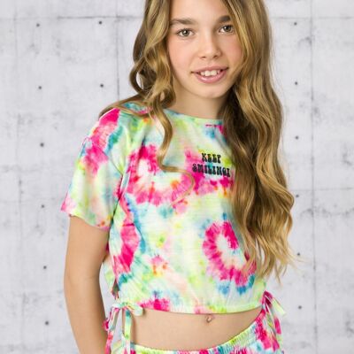 Mehrfarbiges Mädchen-T-Shirt Ref: 84725