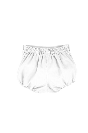 Short bébé blanc Cocote & Charanga Réf : 32450 3