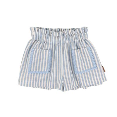 Shorts blu da bambina Cocote & Charanga Rif: 32455