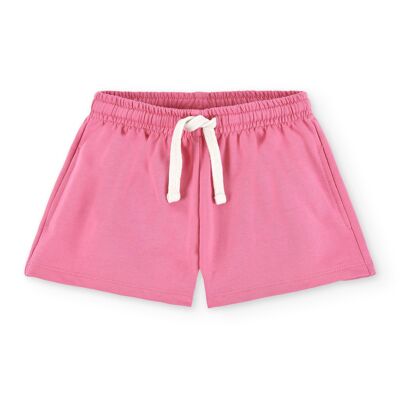 Fuchsiafarbene Shorts für Mädchen Ref: 84057