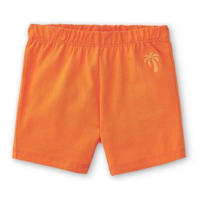 Orangefarbene Shorts für Mädchen Ref: 84058