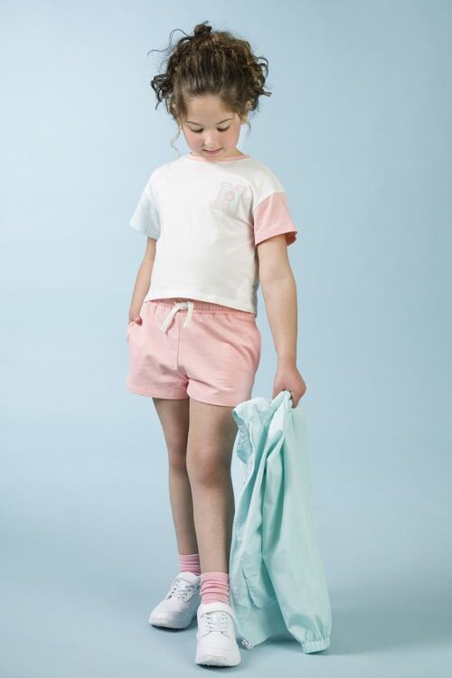Pink girl's shorts Ref: 84057