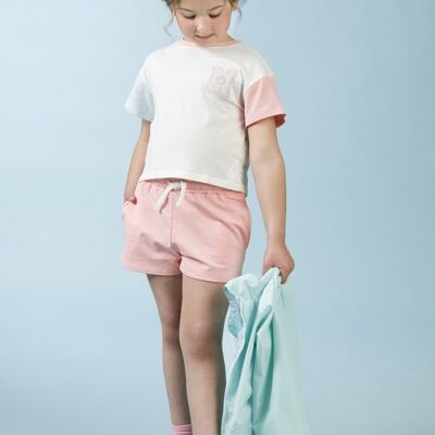 Shorts rosa da bambina Rif: 84057