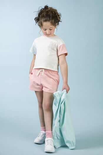 Short fille rose Réf : 84057 1