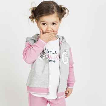 Sweat ouvert bébé multicolore Réf : 79002 1