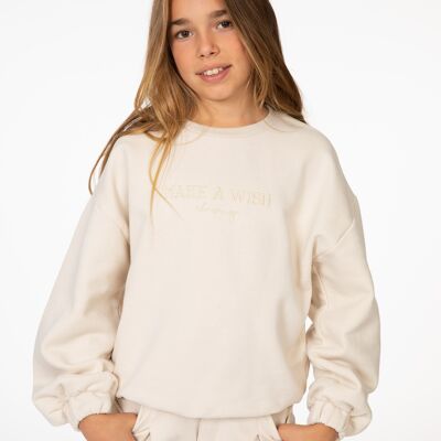 Geschlossenes Sweatshirt für Mädchen von Stone Wish Ref: 83054