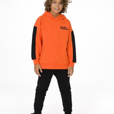 Orange Tokyo geschlossenes Sweatshirt für Jungen Ref: 86510