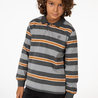 Polo grigia da bambino Rif: 86472