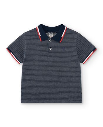 Polo garçon marine Réf : 87667 2