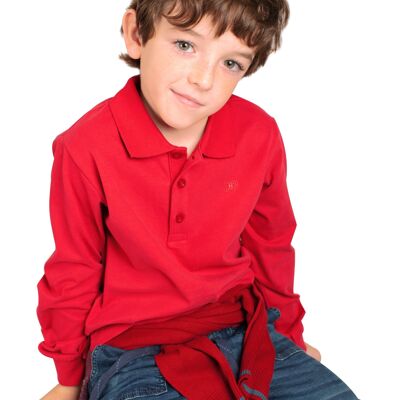 Polo rossa da bambino Rif: 77371