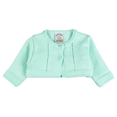 Cardigan neonato acquamarina Rif: 78017