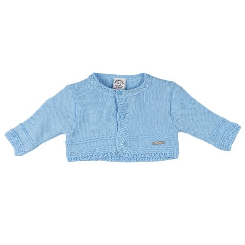 Blue newborn cardigan Ref: 79180