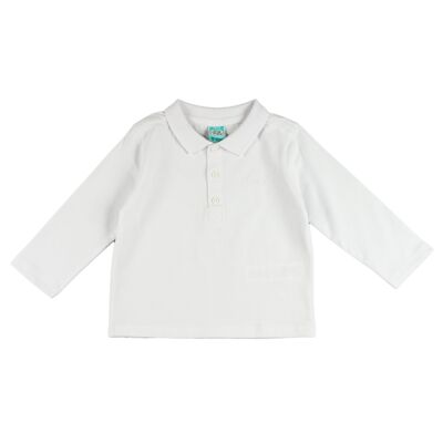 Polo bianca da bambino Rif: 77501