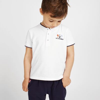 Polo bébé blanc Réf : 79040