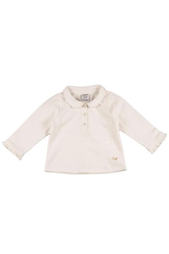 Polo bébé brut col rond Réf : 77075 1