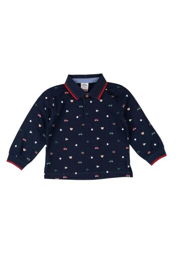 Polo bébé marine Réf : 83231 1