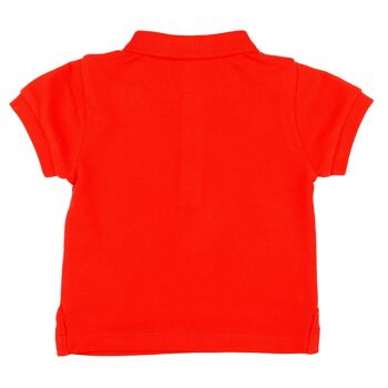 Polo bébé rouge Réf : 78104 3