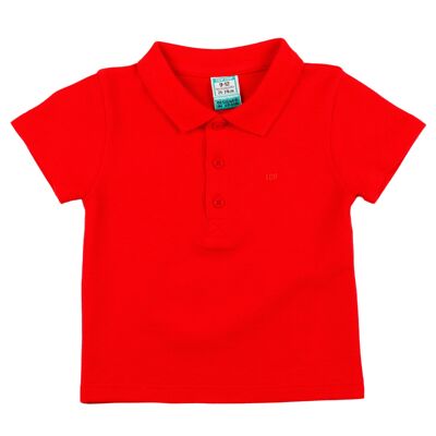 Polo bébé rouge Réf : 78501