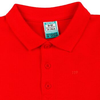 Polo bébé rouge Réf : 78501 2