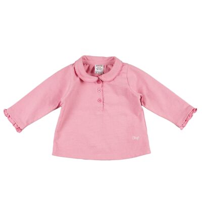 Rosa Baby-Poloshirt Ref: 77075