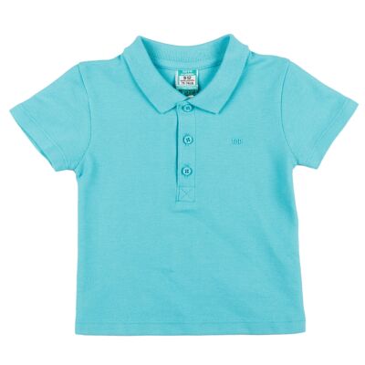 Türkises Baby-Poloshirt Ref: 78501