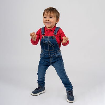 Basic Red Baby Long Sleeve Polo Ref: 77074