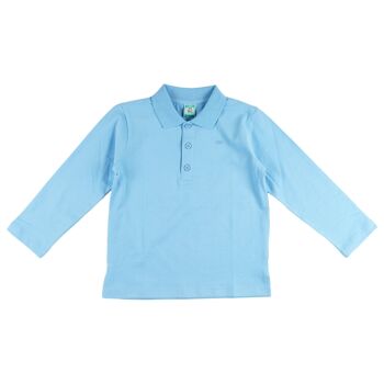 Polo garçon bleu Réf : 77830 1