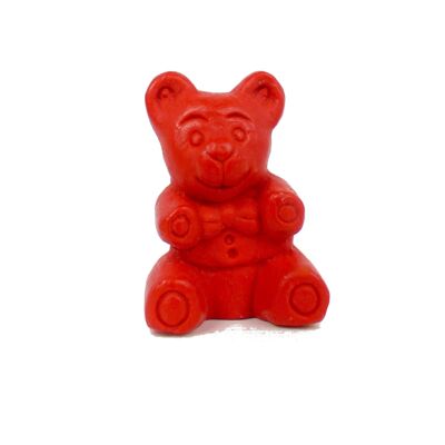 Figurine en cire "Koda" nawaro, rouge vermillon