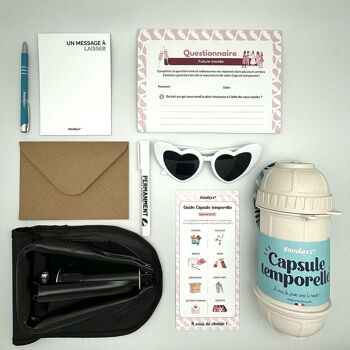 Kit Capsule temporelle spécial EVJF : une expérience unique et originale pour conserver les souvenirs de votre journée entre copines ! 4