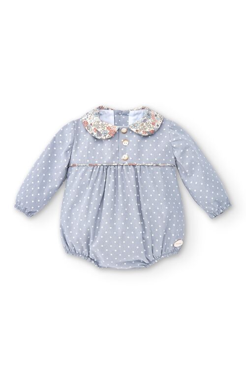 Cocote & Charanga light blue baby romper Ref: 51654