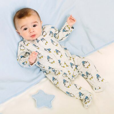 Penguins raw newborn romper Ref: 77595
