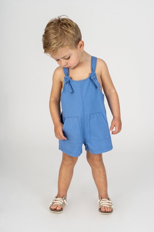 Blue baby dungarees Ref: 79019