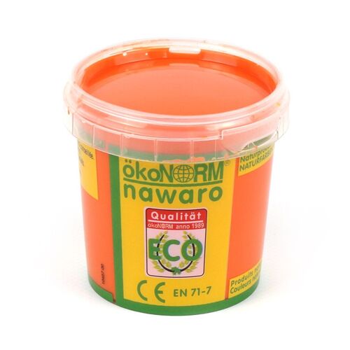 Fingerfarbe nawaro, Becher 150g - orange