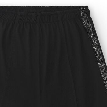 Pantalon fille noir Réf : 78238 3