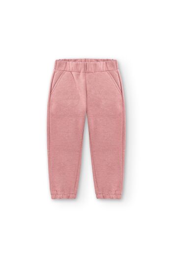 Pantalon de fille rose 1