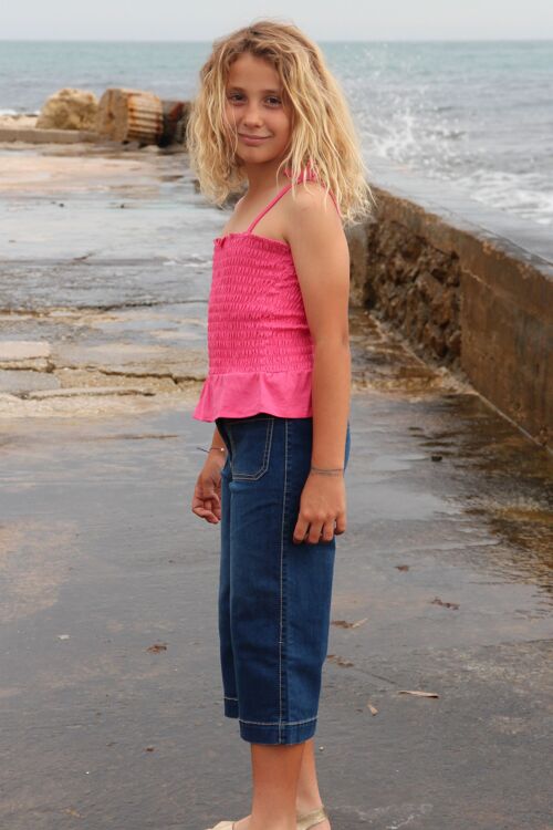 Girl's denim pants Ref: 77253