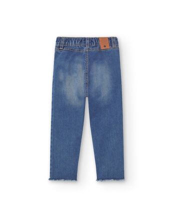 Pantalon en jean fille Réf : 79054 4