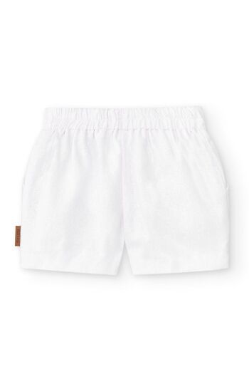Pantalon blanc garçon Cocote & Charanga Réf : 51040 1