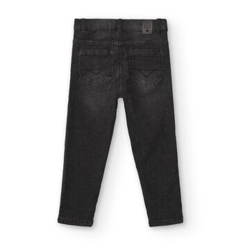 Pantalon garçon noir Réf : 83821 2