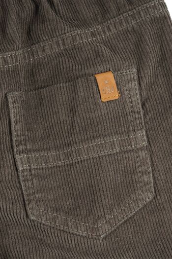 Pantalon garçon gris Réf : 77441 4