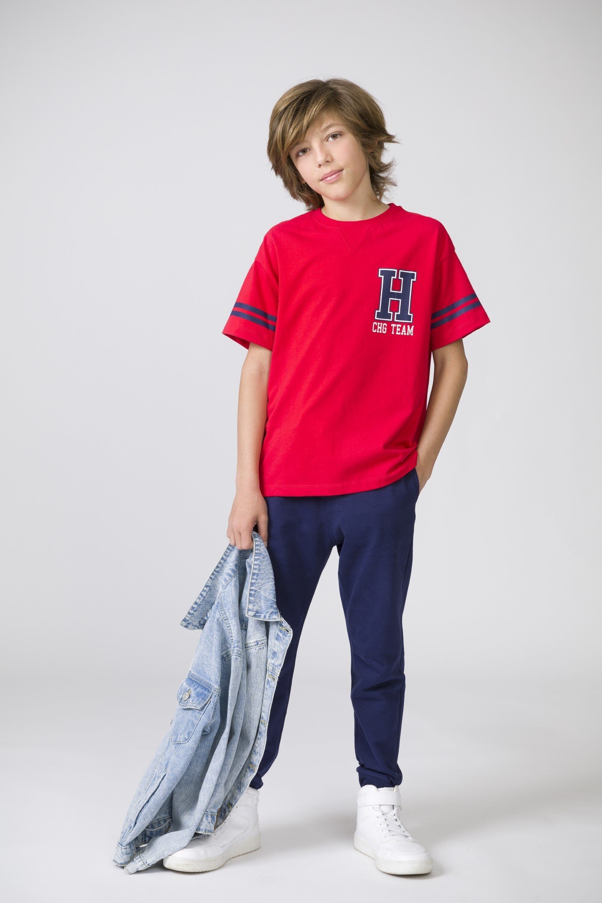 Pantaloni ragazzo blu scuro Rif: 84102