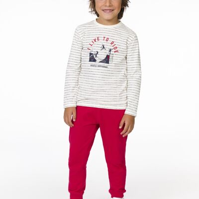 Pantalón niño algodón rojo Ref: 83103
