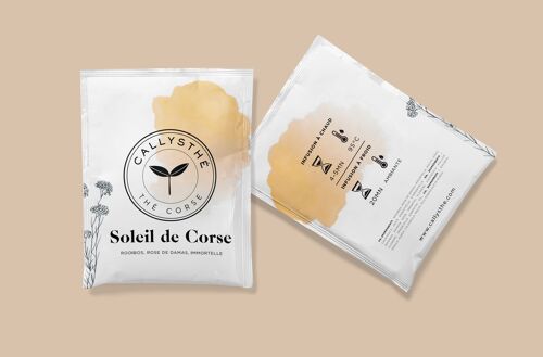 Soleil de Corse - Rooibos, immortelle, rose