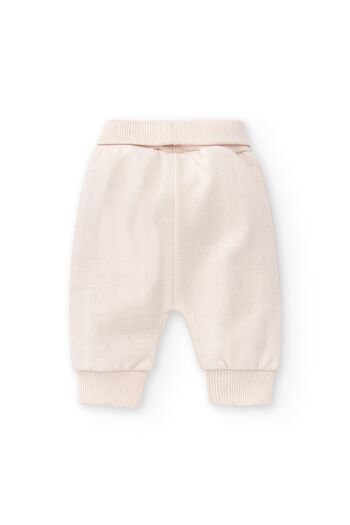 Pantalon nouveau-né couleur pierre Réf : 83152 3