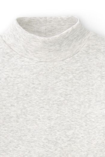 T-shirt fille gris Réf : 83050 4