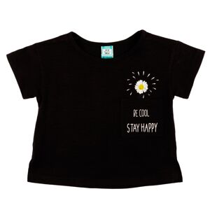 T-shirt fille noir Réf : 78308