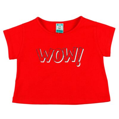 Rotes Mädchen-T-Shirt Ref: 78675