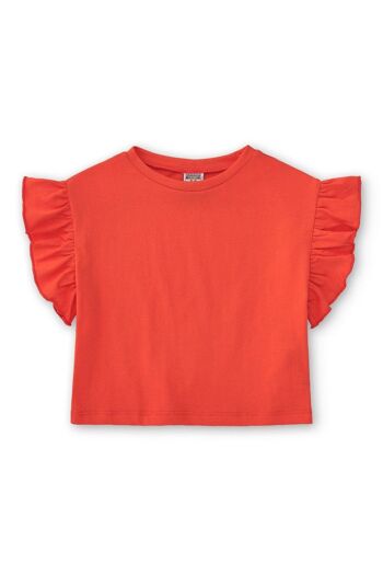 T-shirt fille rouge Réf : 84065 2