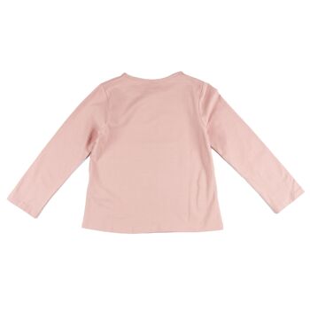 T-shirt fille rose Réf : 77688 4